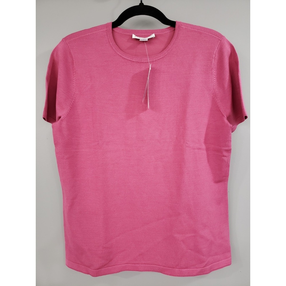 NEW DARK MAUVE SIZE MEDUM Pendleton Silk Nylon Blend Tshirt Short Sleeve Shirt